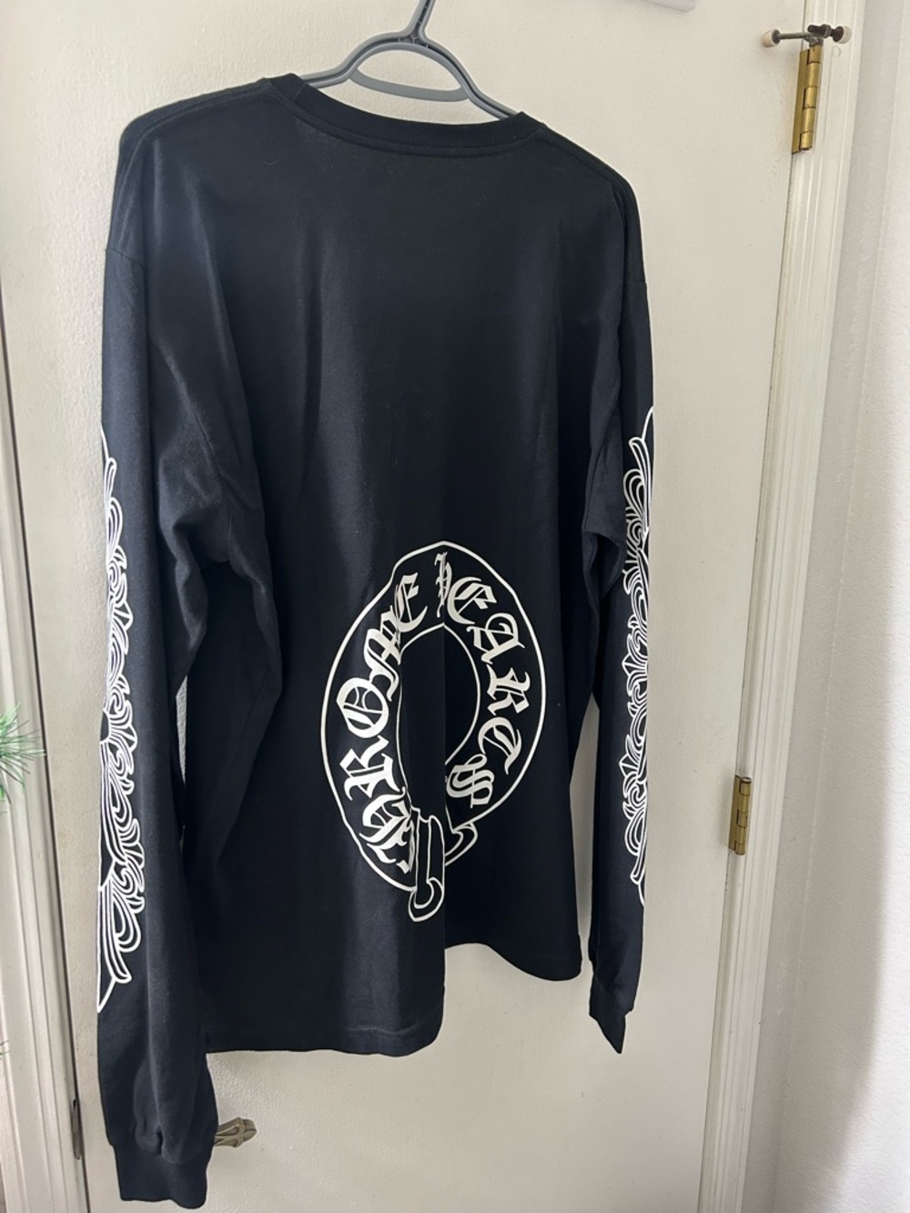 Chrome hearts horseshoe logo black and white brand new never worn have receipts - Picture 2 of 2